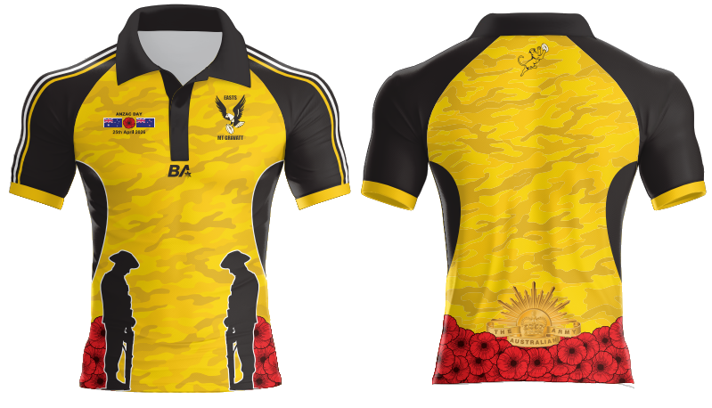 Eagles 2026 Anzac Day Polo Shirt
